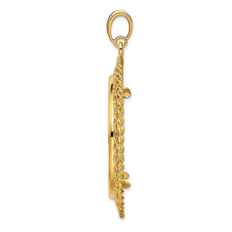 33 mm 14k Yellow Gold coin bezel for 32.7 mm Coin — alternate view