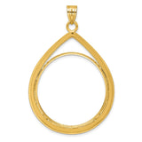 33 mm 14k Yellow Gold coin bezel for 32.7 mm Coin — additional image