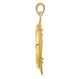 33 mm 14k Yellow Gold coin bezel for 32.7 mm Coin — alternate view