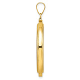 33 mm 14k Yellow Gold coin bezel for 32.7 mm Coin — alternate view
