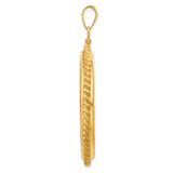 33 mm 14k Yellow Gold coin bezel for 32.7 mm Coin — alternate view