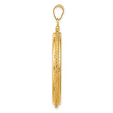 33 mm 14k Yellow Gold coin bezel for 32.7 mm Coin — alternate view