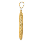 33 mm 14k Yellow Gold coin bezel for 32.7 mm Coin — alternate view