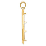34 mm 14k Yellow Gold coin bezel for 34.2 mm Coin — alternate view