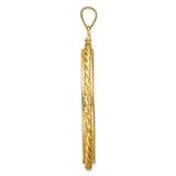 34 mm 14k Yellow Gold coin bezel for 34.2 mm Coin — alternate view