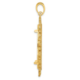 34 mm 14k Yellow Gold coin bezel for 34.2 mm Coin — alternate view