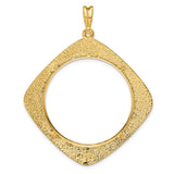 34 mm 14k Yellow Gold coin bezel for 34.2 mm Coin — additional image