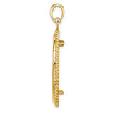 34 mm 14k Yellow Gold coin bezel for 34.2 mm Coin — alternate view