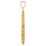 34 mm 14k Yellow Gold coin bezel for 34.2 mm Coin — alternate view