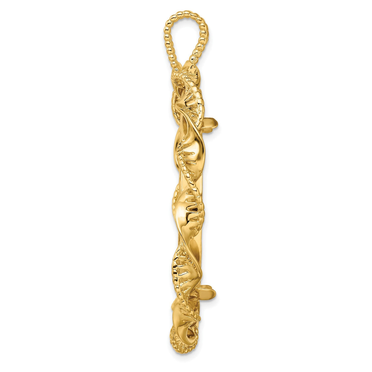 37 mm 14k Yellow Gold coin bezel for 37 mm Coin — alternate view