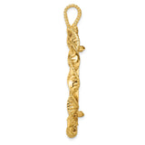 37 mm 14k Yellow Gold coin bezel for 37 mm Coin — alternate view