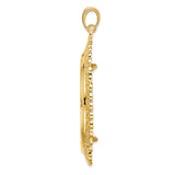 37 mm 14k Yellow Gold coin bezel for 37 mm Coin — alternate view