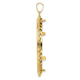 37 mm 14k Yellow Gold coin bezel for 37 mm Coin — alternate view