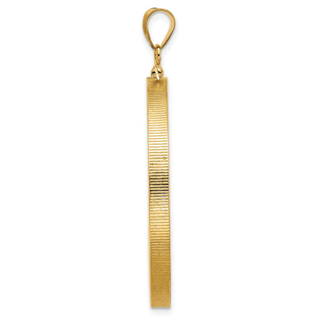 37 mm 14k Yellow Gold coin bezel for 37 mm Coin — alternate view