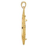 37 mm 14k Yellow Gold coin bezel for 37 mm Coin — alternate view