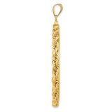 37 mm 14k Yellow Gold coin bezel for 37 mm Coin — alternate view