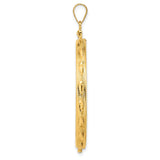 37 mm 14k Yellow Gold coin bezel for 37 mm Coin — alternate view
