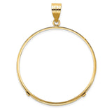 38 mm 14k Yellow Gold coin bezel for 38.1 mm Coin — additional image