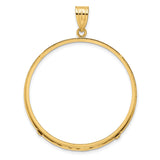 38 mm 14k Yellow Gold coin bezel for 38.1 mm Coin — additional image