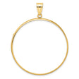 41 mm 14k Yellow Gold coin bezel for 40.6 mm Coin