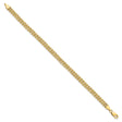 14K Yellow Gold 4.5 mm Rope Chain Bracelet, Polished
