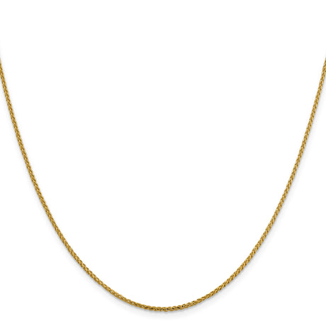 14K Yellow Gold 1.4 mm Franco Chain Necklace, Polished