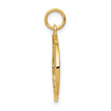 14k Yellow Gold New York Skyline Pendant with Statue of Liberty Charm