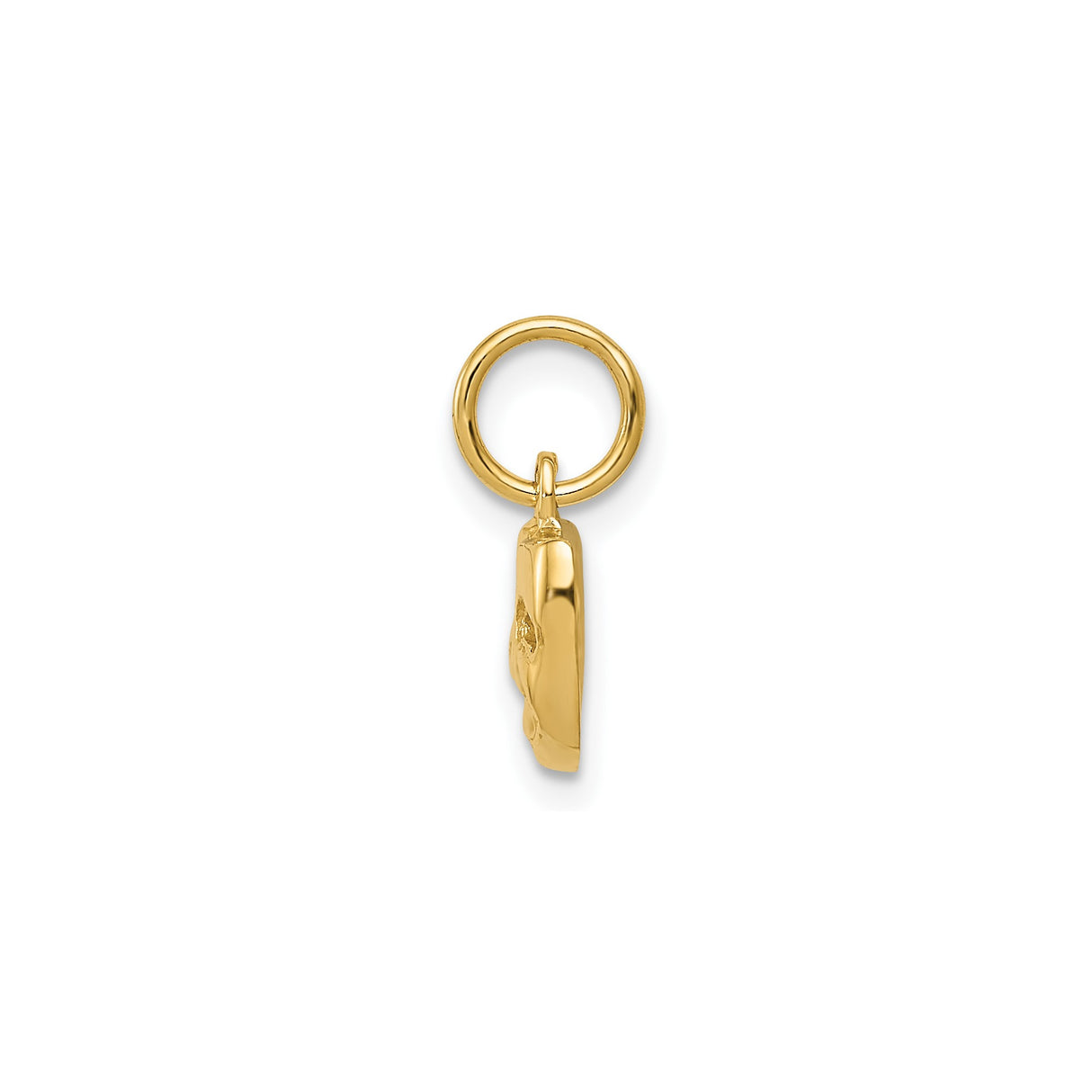 14k Yellow Gold Comedy and Tragedy Theater Mask Pendant, Performing Arts Charm