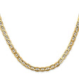 14K Yellow Gold 4.75 mm Polished Chain Necklace