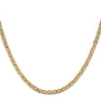 14K Yellow Gold 3.2 mm Polished Chain Necklace