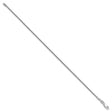 14K White Gold 1.5 mm Box Chain Bracelet, Polished