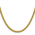 14K Yellow Gold 4.65 mm Polished Chain Necklace