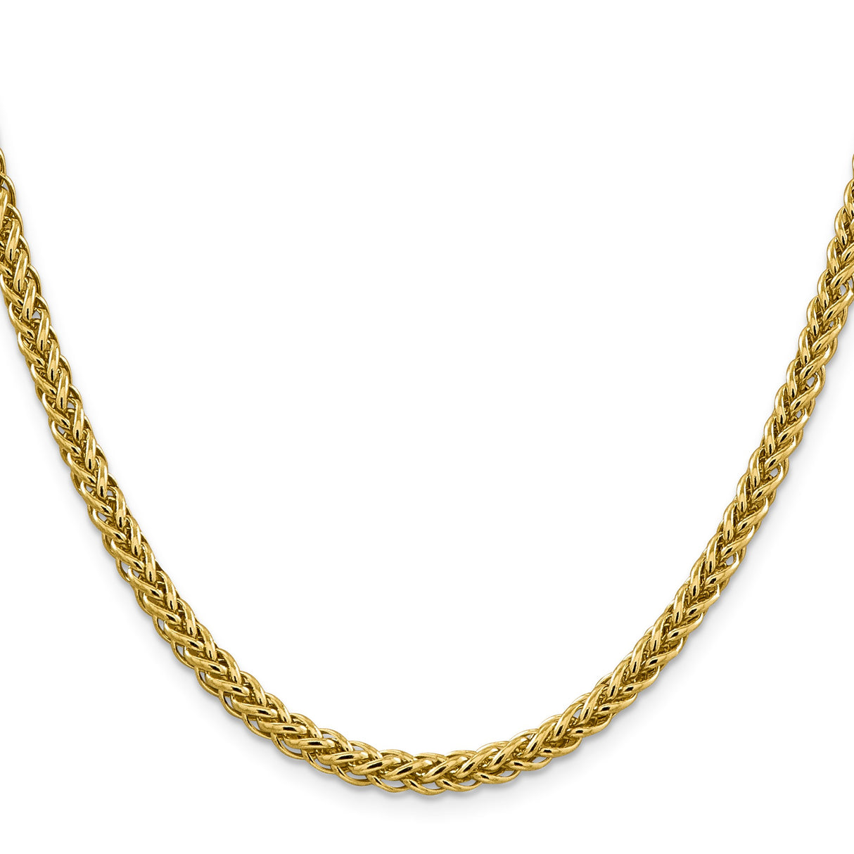 14K Yellow Gold 4.65 mm Polished Chain Necklace