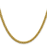 14K Yellow Gold 4.65 mm Polished Chain Necklace