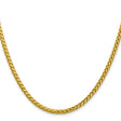 14K Yellow Gold 3.1 mm Polished Chain Necklace