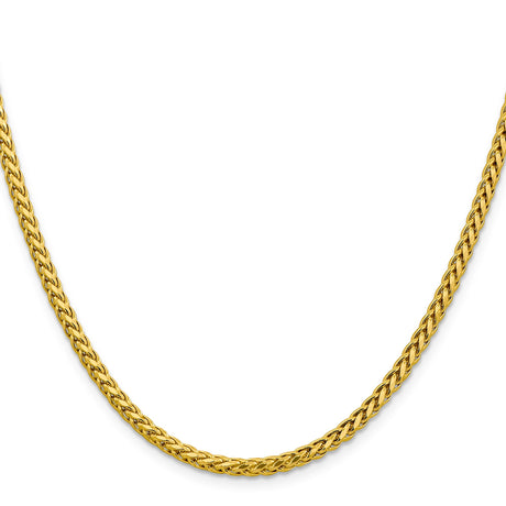 14K Yellow Gold 3.1 mm Polished Chain Necklace