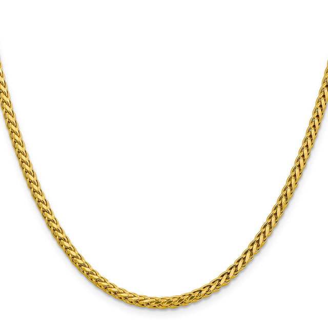 14K Yellow Gold 3.1 mm Polished Chain Necklace