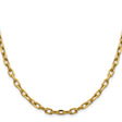 14K Yellow Gold 4.9 mm Polished Chain Necklace