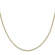 14K Yellow Gold 0.95 mm Box Chain Necklace, Polished