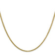 14K Yellow Gold 1.9 mm Box Chain Necklace, Polished