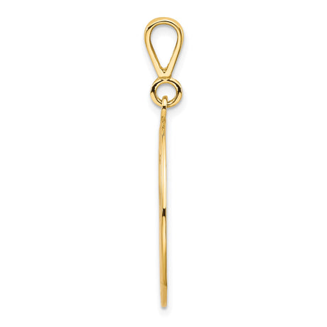 14k Yellow Gold Masonic Pendant with Square and Compass G Symbol, Unisex Freemason Medallion