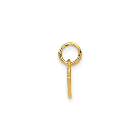 14k Yellow Gold Racing Flags Pendant with Crossed Checkered Flag Design for Motorsport Fans