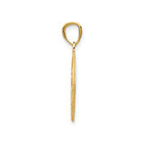 14k Yellow Gold Star of David Pendant with Filigree Detailing, Spiritual Jewelry Charm