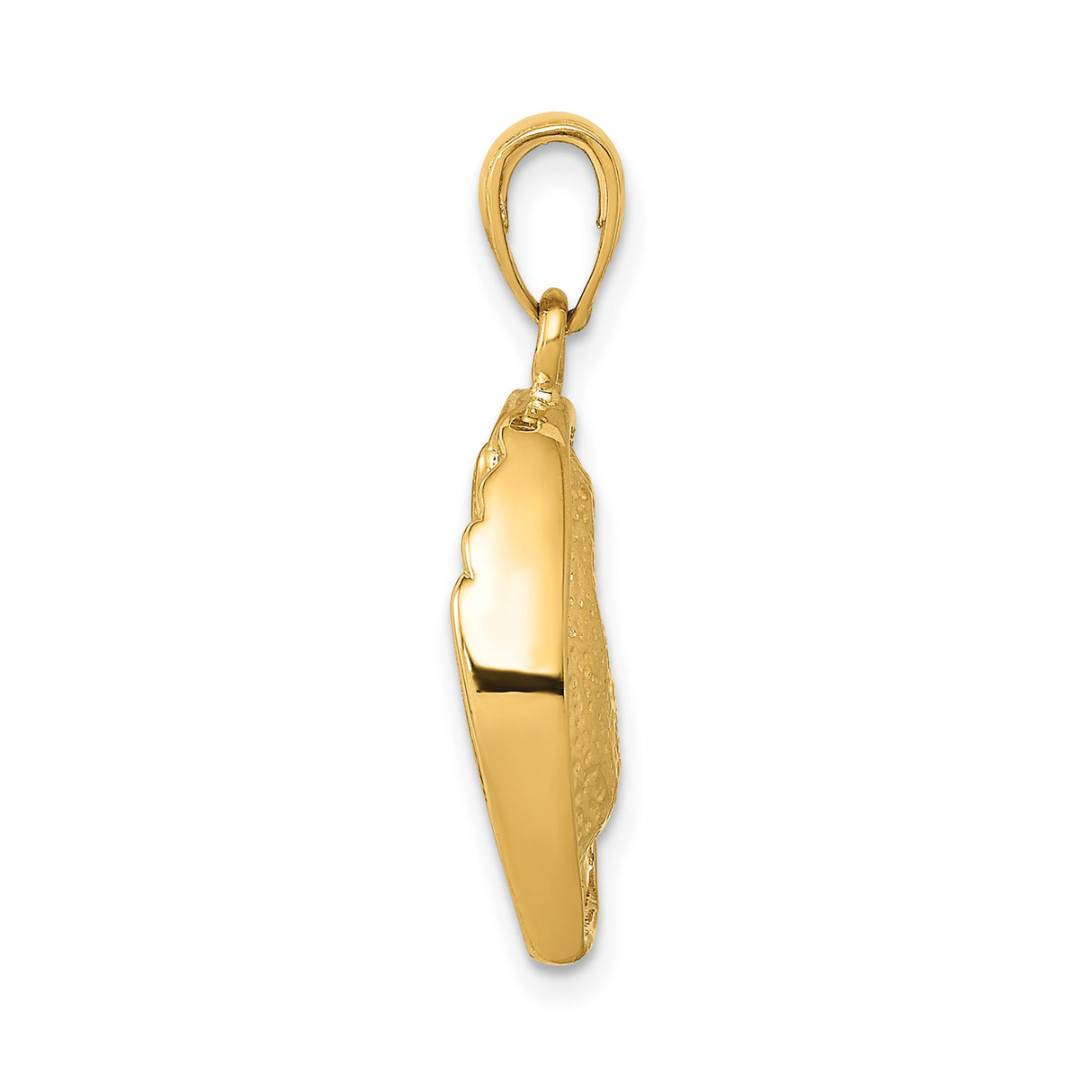 14k Yellow Gold Baseball Glove Pendant with Ball Detail, Sports Charm for Men or Unisex Wear