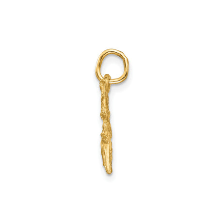 14k Yellow Gold Sagittarius Zodiac Pendant with Centaur Archer Design