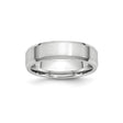 Beveled Edge, Satin wedding band ring