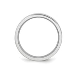 Satin, Flat wedding band ring alternate angle