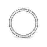 Satin, Domed wedding band ring alternate angle