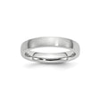 Satin, Domed wedding band ring