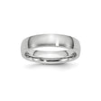 Satin, Domed wedding band ring